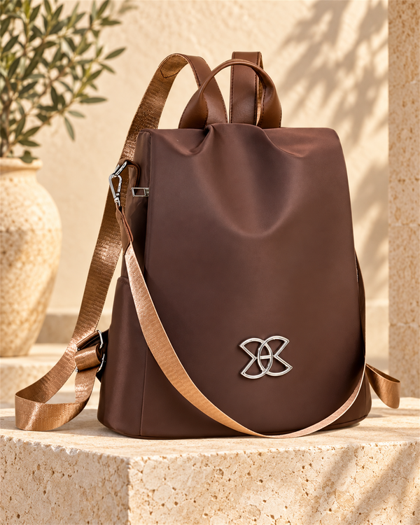Mochila Antirrobo con Cremallera Trasera