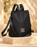 Mochila Antirrobo con Cremallera Trasera — Negro | Viltura